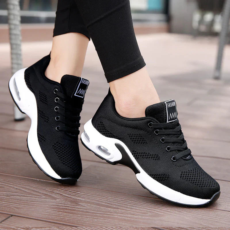 Sneakers Plateau Donna Traspiranti